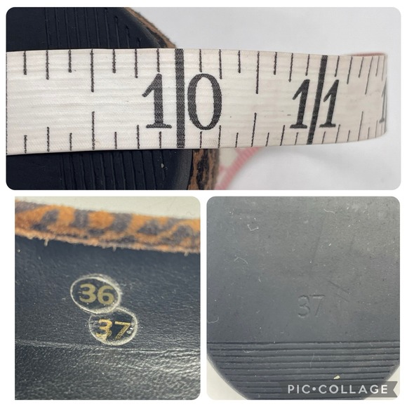 Sabrinas Womens 37 Shoes Flats Cheetah Leopard Round Toe‎ Made in Spain Comfort - Picture 8 of 14